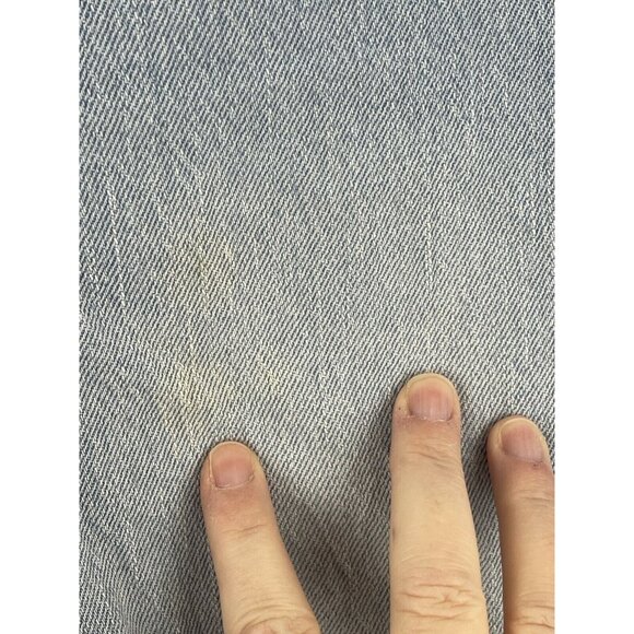 Madewell Jeans Size 28 High Rise Slim Crop BoyJean in Dumas Wash Ripped Edition - Picture 9 of 13